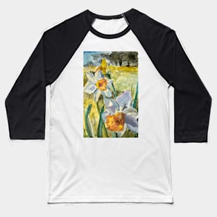 Daffodils Baseball T-Shirt